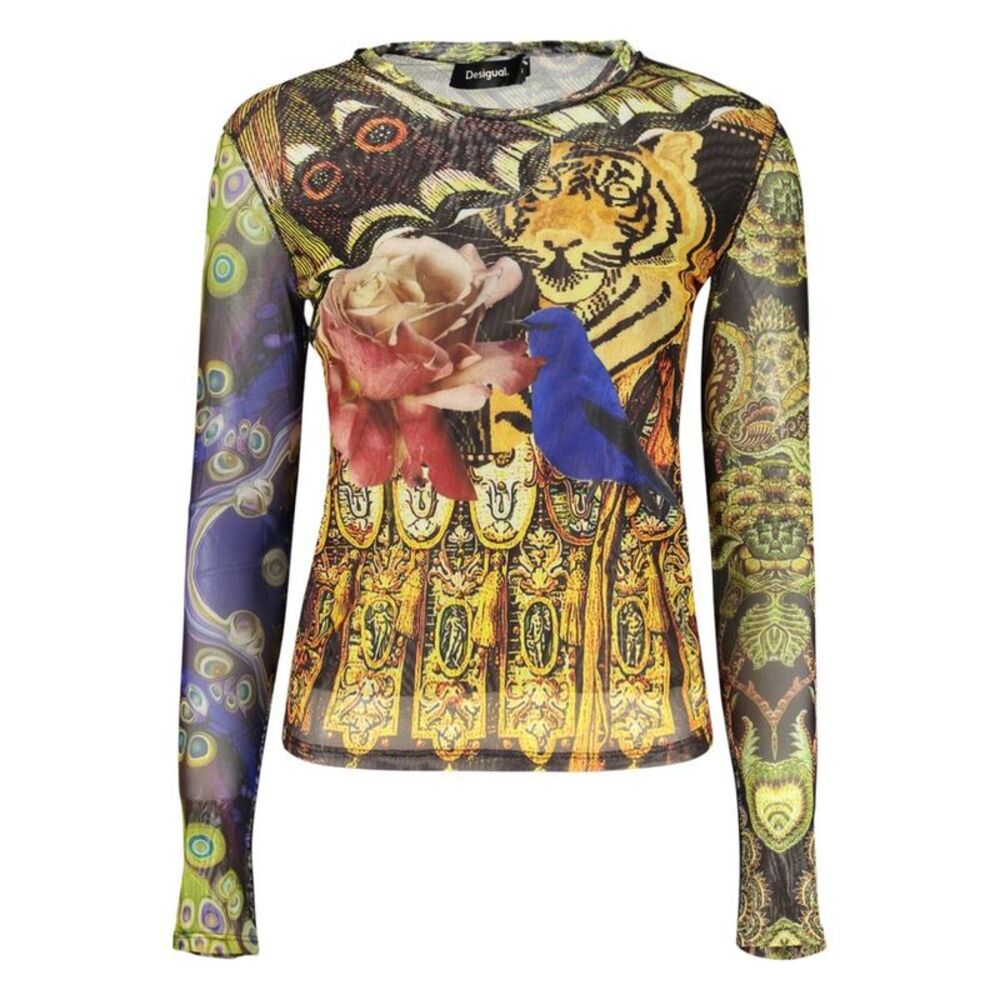 Desigual Yellow Polyester Women's T-Shirt